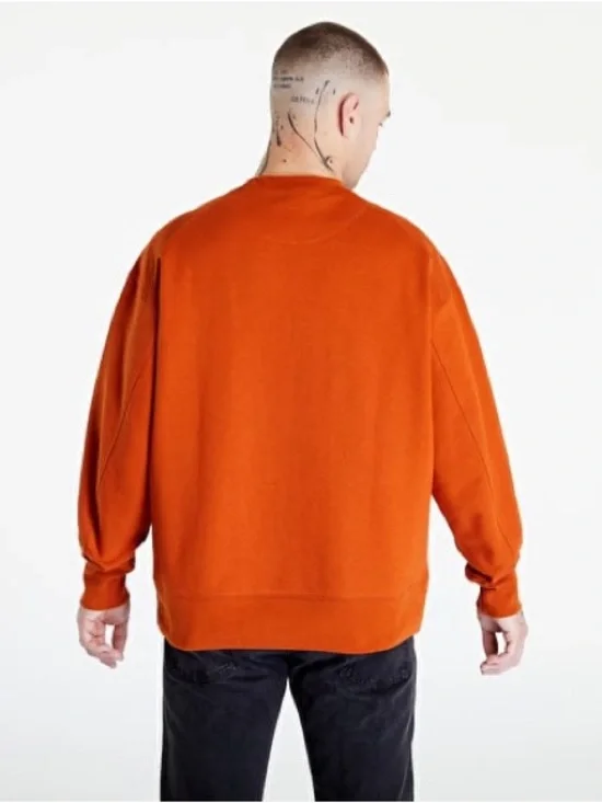 adidas Y-3 by Yohji Yamamoto Men Classic Chest Logo Sweatshirt Fox  Size Large - Picture 6 of 11